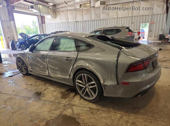 WAU23BFC2JN075782 2018 AUDI A7 Gray Задня ліва чверть