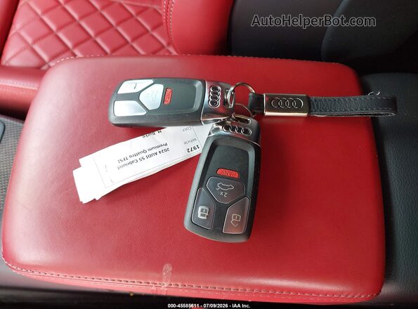 WAU24GF53RN008874 2024 AUDI S5 White Widok deski rozdzielczej