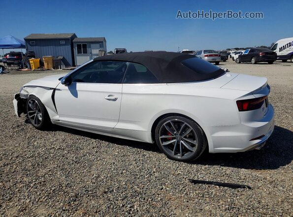 WAU24GF54JN021301 2018 AUDI S5 White Tył lewy