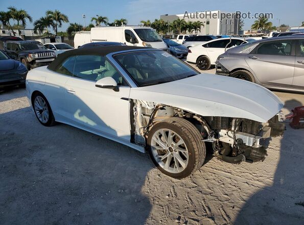 WAU2AGF59NN006050 2022 AUDI A5 White Передня права чверть