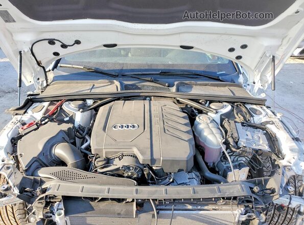 WAU2AGF59NN006050 2022 AUDI A5 White Вид задньої частини салону
