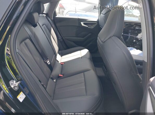 WAU2BCFU2SN068012 2025 AUDI ALL Black VIN კოდის სტიკერის ხედი