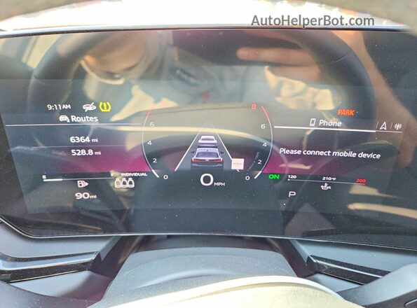 WAU2BCFU4SN088990 2025 AUDI A5 Черный Вид щитка приборов