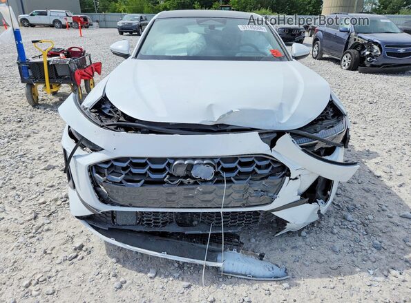WAU2BCFU5SN065976 2025 AUDI A5 White Դիմացի տեսք