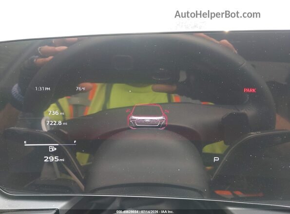 WAU2BCFUXSN054777 2025 AUDI ALL Gray უკანა სავარძლების ხედი