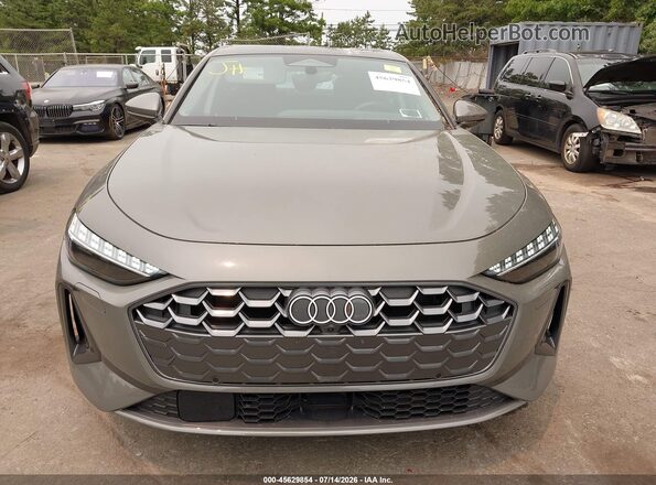 WAU2BCFUXSN054777 2025 AUDI ALL Gray ხელსაწყოთა პანელის ხედი