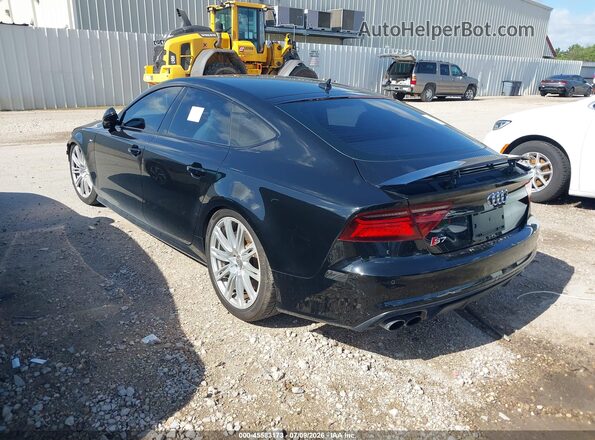 WAU2FAFC1HN109674 2017 AUDI S7 Black Tył lewy