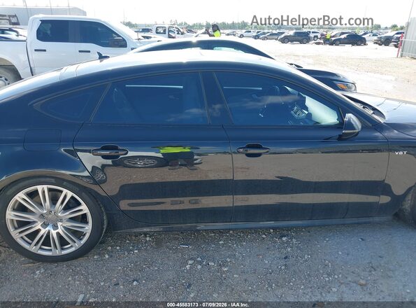 WAU2FAFC1HN109674 2017 AUDI S7 Black Widok wnętrza z tyłu
