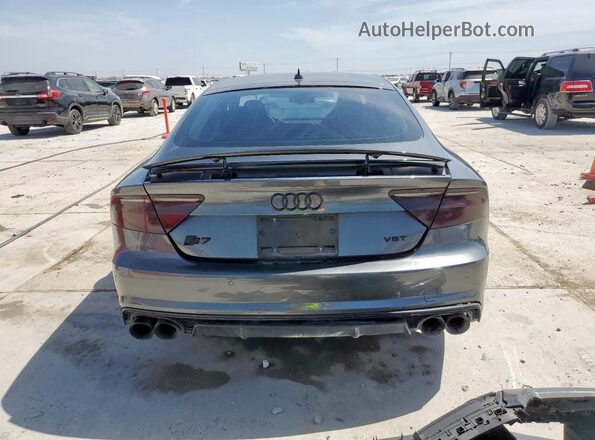 WAU2FAFC2HN063840 2017 AUDI S7 Gray Vista trasera