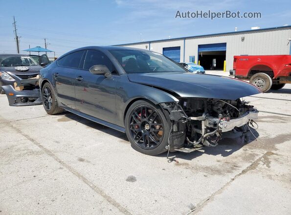 WAU2FAFC2HN063840 2017 AUDI S7 Gray Delantero derecho
