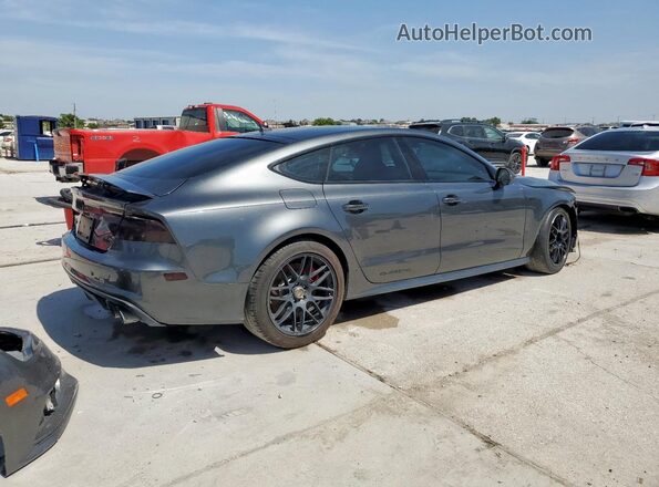 WAU2FAFC2HN063840 2017 AUDI S7 Gray Trasero derecho