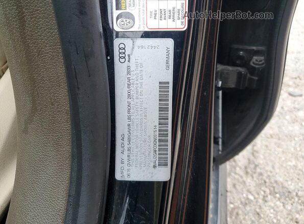 WAU2GAFC0GN031514 2016 AUDI A7 Black Вид підкапотного простору
