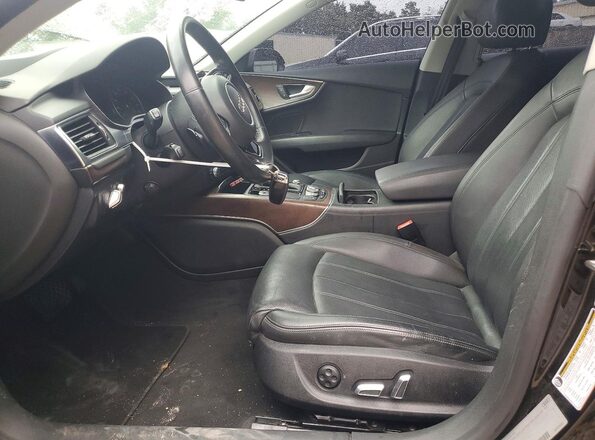 WAU2GAFC2GN067947 2016 AUDI A7 Black Սալոնի դիմացի տեսք
