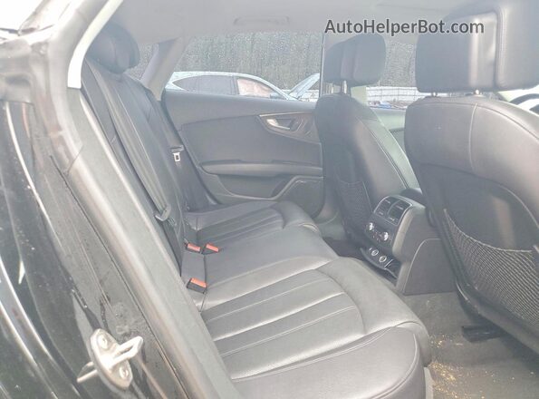 WAU2GAFC2GN067947 2016 AUDI A7 Black Հետևի նստատեղերի տեսք