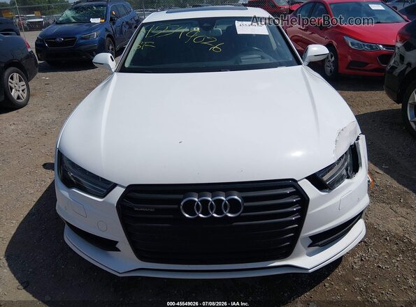 WAU2GAFC4GN000654 2016 AUDI A7 White Սարքավորումների վահանակի տեսք