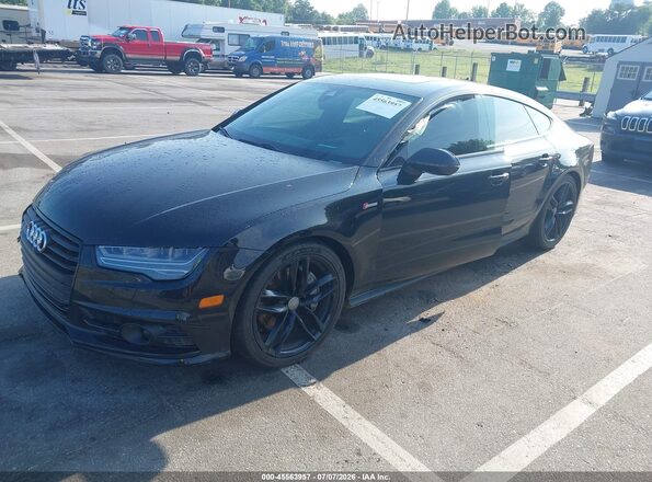WAU2GAFC6GN014989 2016 AUDI A7 Black Front left
