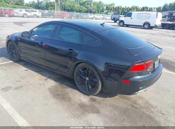 WAU2GAFC6GN014989 2016 AUDI A7 Black Rear left