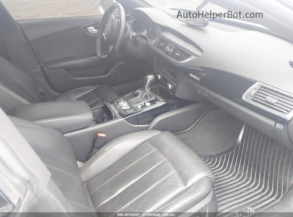 WAU2GAFC9GN037022 2016 AUDI A7 Silver Front interior view