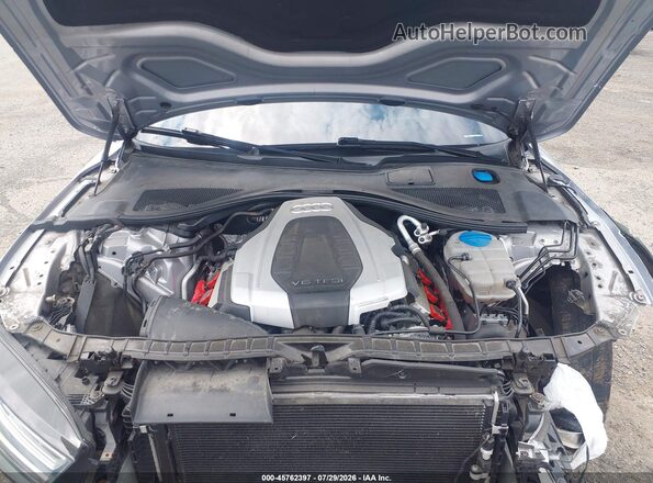 WAU2GAFC9GN037022 2016 AUDI A7 Silver Rear view