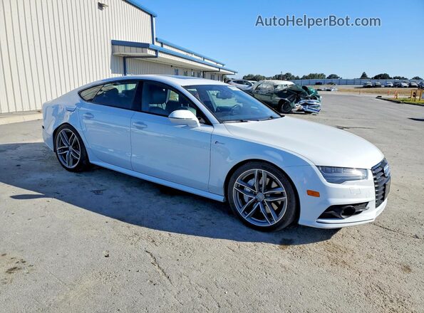 WAU2GAFC9GN146788 2016 AUDI A7 Белый Передняя правая четверть