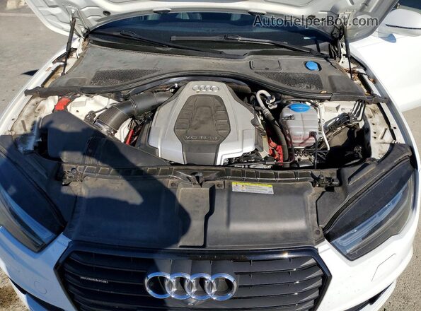 WAU2GAFC9GN146788 2016 AUDI A7 Белый Вид задней части салона