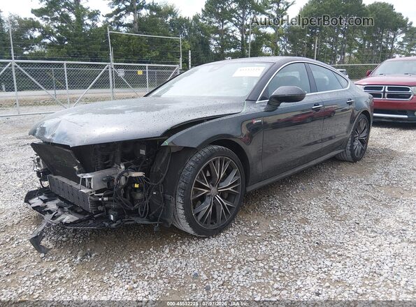 WAU2GAFC9GN161582 2016 AUDI A7 Black Front left