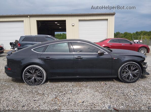 WAU2GAFC9GN161582 2016 AUDI A7 Black Rear interior view