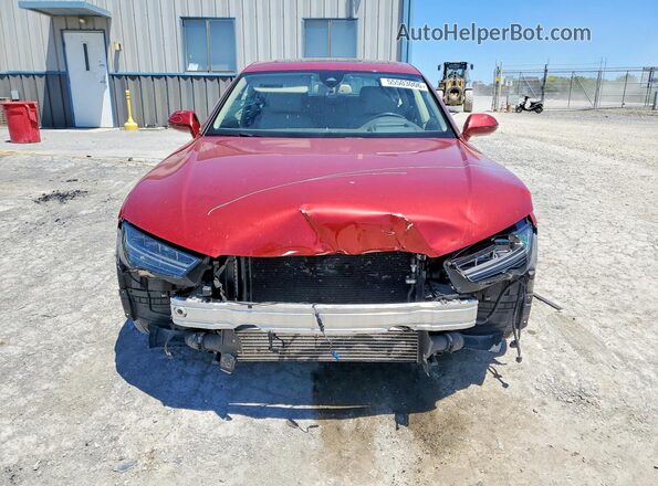 WAU2MAFC4GN010450 2016 AUDI A7 Бордовый Вид спереди