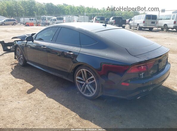 WAU32AFC2HN133711 2017 AUDI A7 Black Rear left