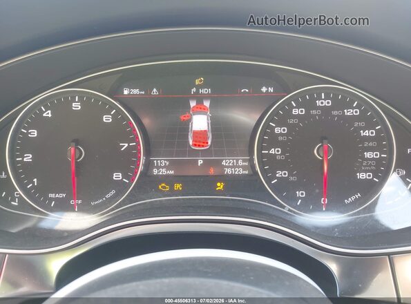 WAU32AFC2HN133711 2017 AUDI A7 Black Rear seats view