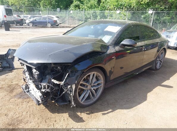 WAU32AFC2HN133711 2017 AUDI A7 Black Front left