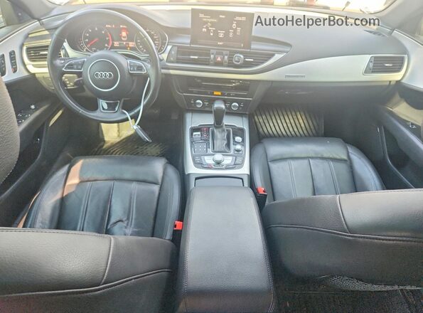 WAU32AFC8HN008065 2017 AUDI A7 Silver Առջևի վահանակի տեսք