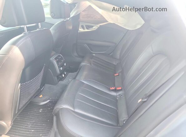 WAU32AFC8HN008065 2017 AUDI A7 Silver Հետևի նստատեղերի տեսք