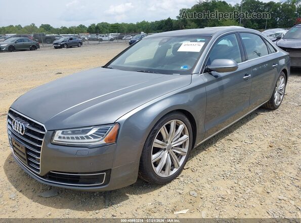 WAU34AFD2GN010752 2016 AUDI OTHER Gray Առջևի ձախ երեք քառորդ տեսարան