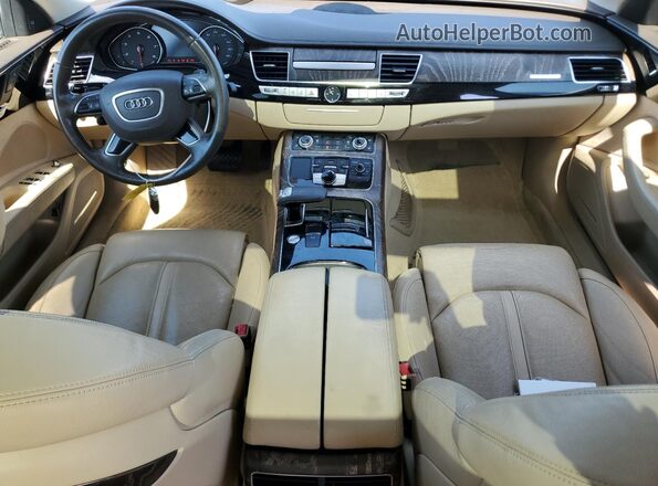 WAU34AFD2GN011870 2016 AUDI A8 Gold Vista del salpicadero
