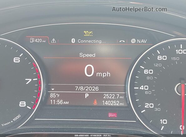 WAU34AFD3GN006399 2016 AUDI OTHER White Вид задніх сидінь