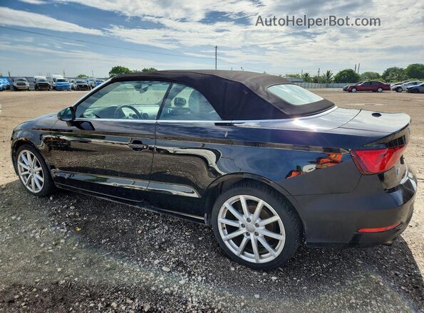 WAU38LFF1G1011884 2016 AUDI A3 Черный Задняя левая четверть
