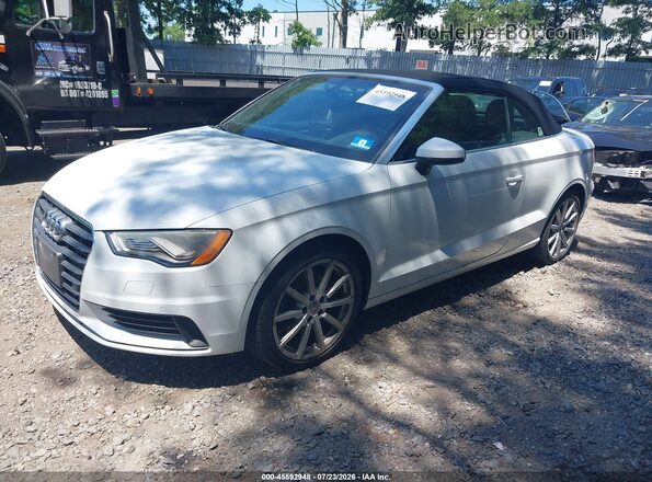 WAU38LFFXG1094747 2016 AUDI A3 White Առջևի ձախ երեք քառորդ տեսարան