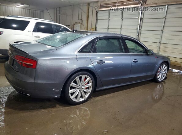 WAU43AFD3GN009262 2016 AUDI A8 Серый Задняя правая четверть