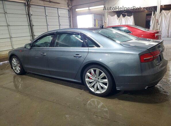 WAU43AFD3GN009262 2016 AUDI A8 Серый Задняя левая четверть