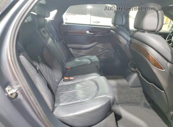 WAU43AFD3GN009262 2016 AUDI A8 Серый Вид задних сидений