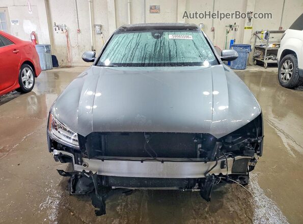 WAU43AFD3GN009262 2016 AUDI A8 Серый Вид спереди