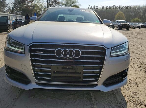 WAU43AFD7GN015307 2016 AUDI A8 Silver Widok z przodu