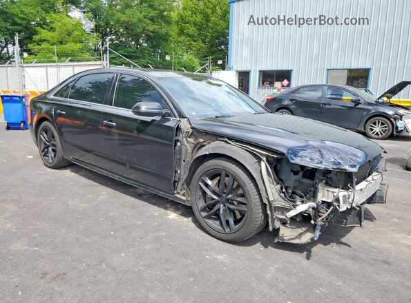 WAU43AFD9GN011906 2016 AUDI A8 Black Przód prawy