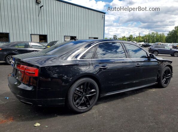 WAU43AFD9GN011906 2016 AUDI A8 Black Tył prawy