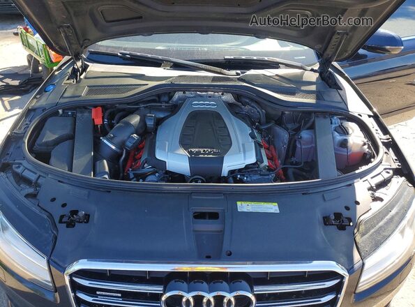 WAU44AFD0HN017897 2017 AUDI A8 Black Widok wnętrza z tyłu