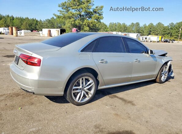 WAU44AFD3HN018719 2017 AUDI A8 Tan Tył prawy