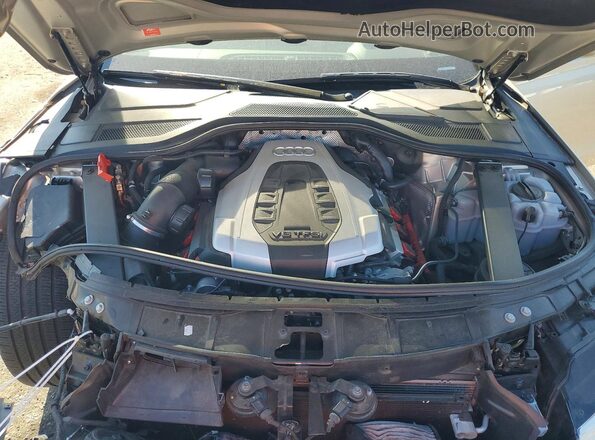 WAU44AFD3HN018719 2017 AUDI A8 Tan Widok wnętrza z tyłu