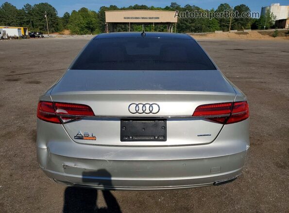 WAU44AFD3HN018719 2017 AUDI A8 Tan Widok z tyłu