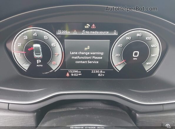 WAU4AGF53RN008715 2024 AUDI OTHER White Widok tylnych siedzeń